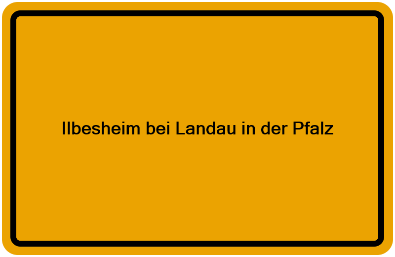 Handelsregisterauszug Ilbesheim bei Landau in der Pfalz
